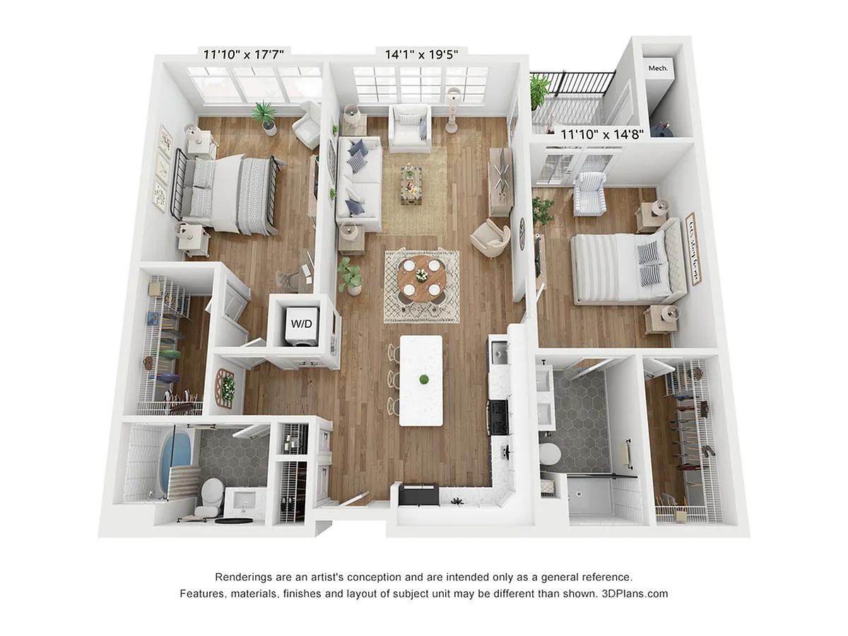 Floor plan 2A