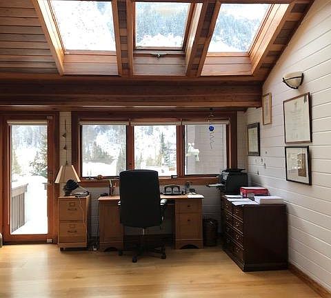 Den off upper level master bedroom
