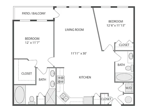 Floor plan C400