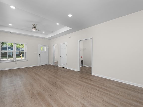 Open Living and Dining room