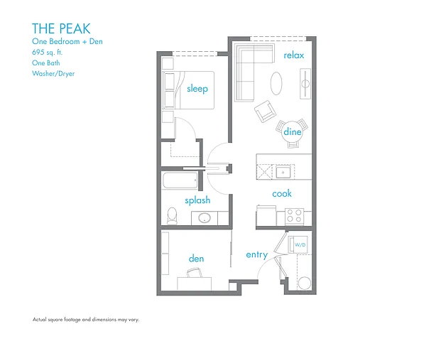 Floor plan The Peak