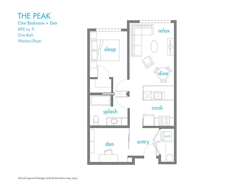 Floor plan The Peak