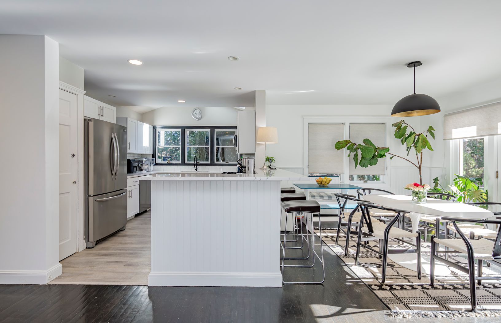  Open floor plan on first floor