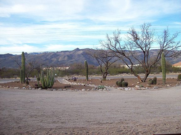 View from front of house