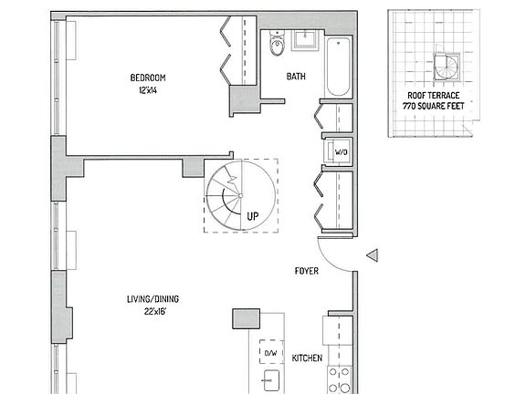 2nd image of 81 Fleet Pl APT 16D