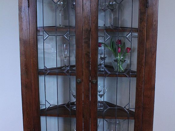 Dining room built in cabinet