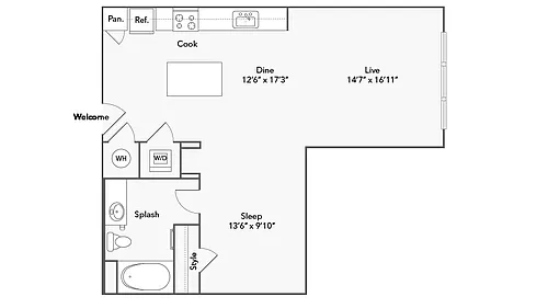 Floor plan Fairfax