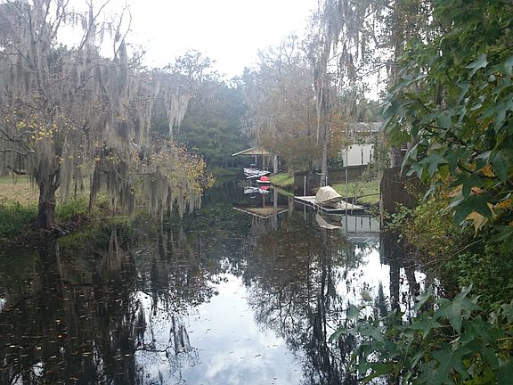 water way to Lake Mills