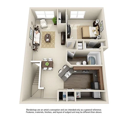 Floor plan A3U