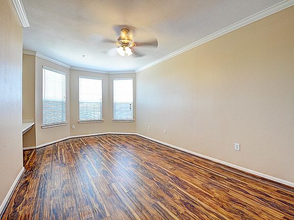 Master bedroom with built in study