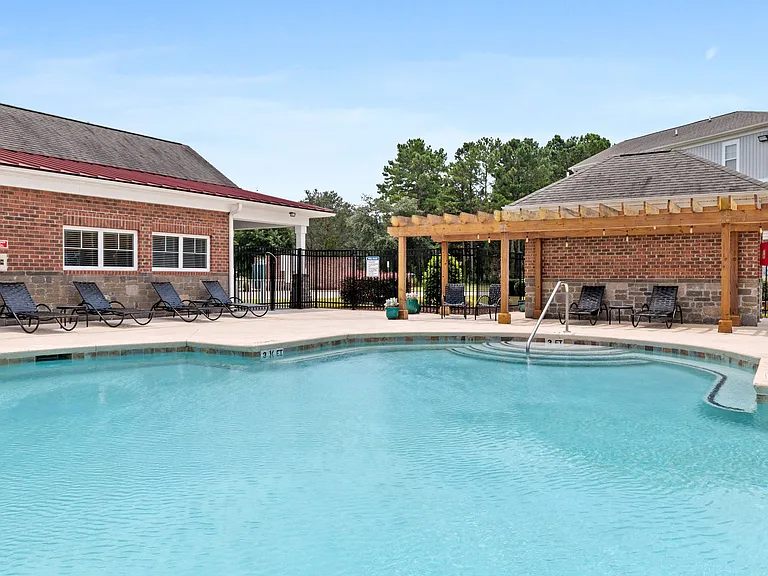 Spacious Swimming Pool Area