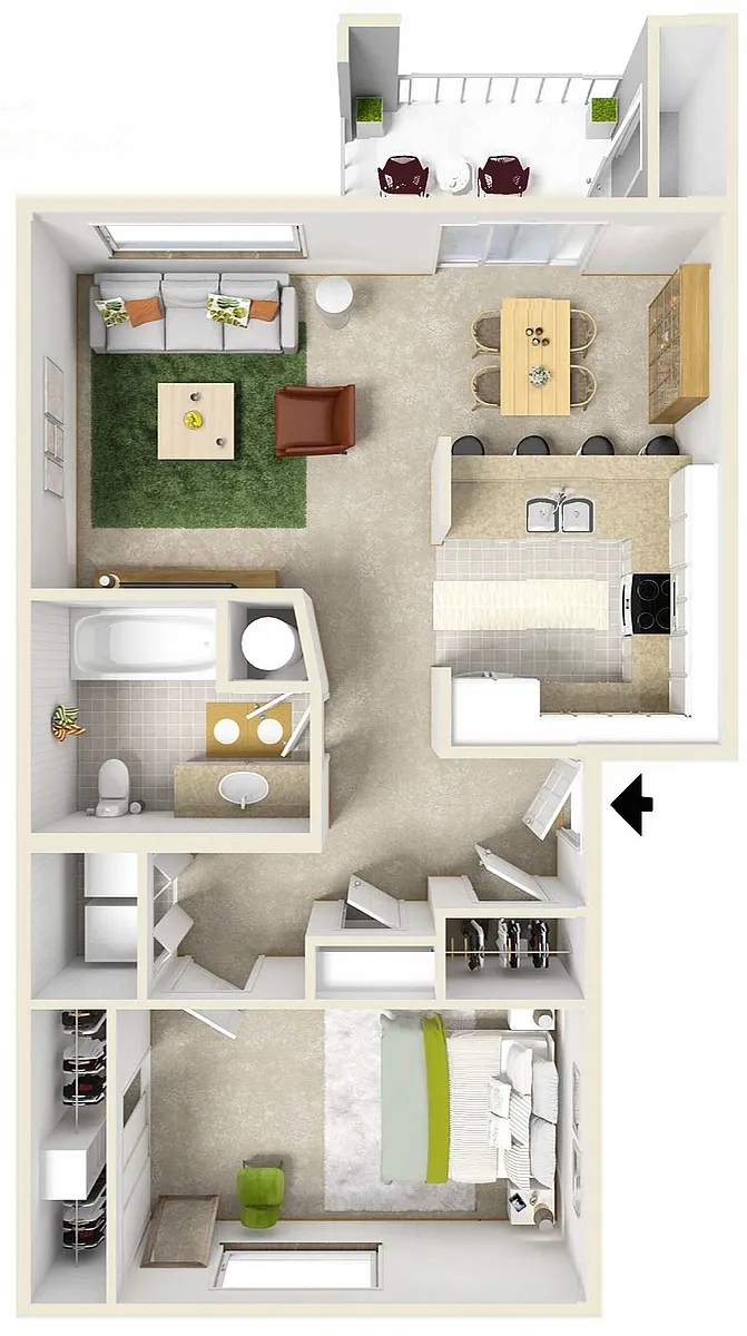 Floor plan The Sycamore
