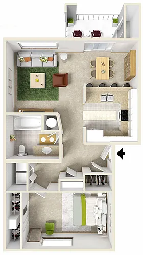 Floor plan The Sycamore
