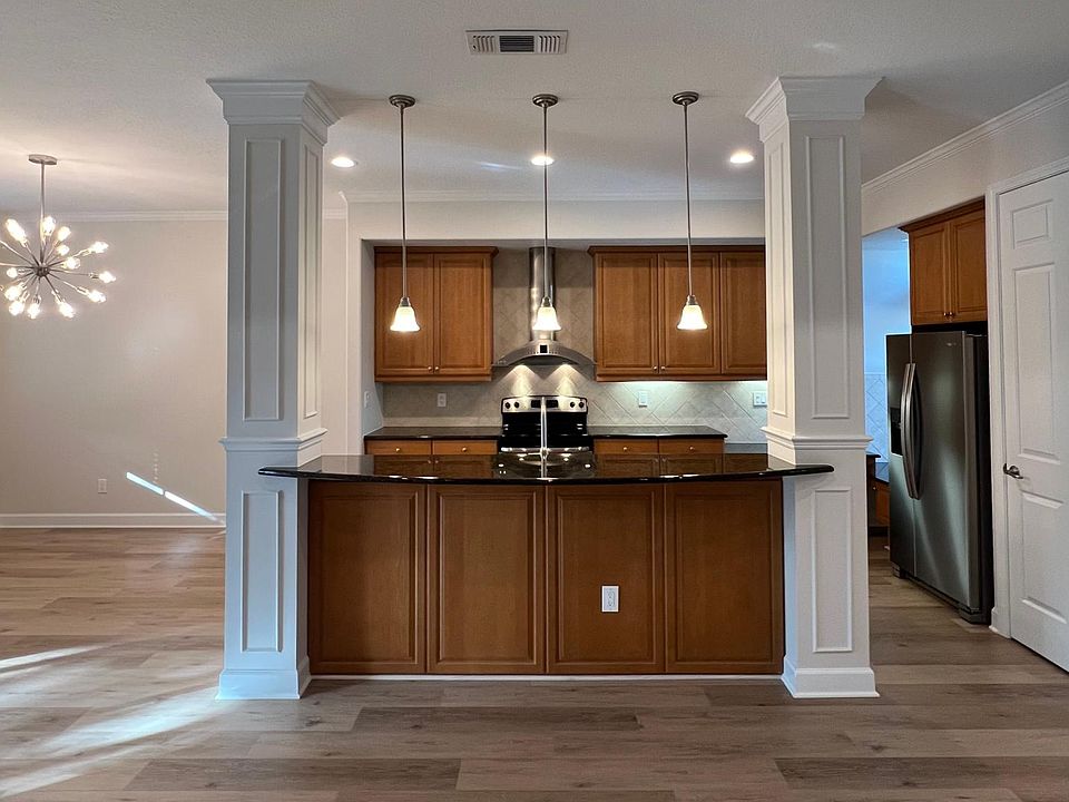 Kitchen from living room