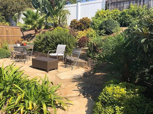 Exclusive use backyard and patio