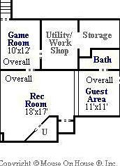 Lower Level floor plan