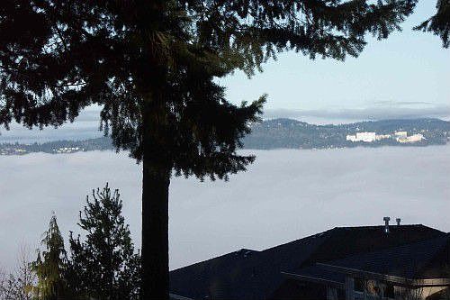 Pill Hill Above the Fog - Looking West