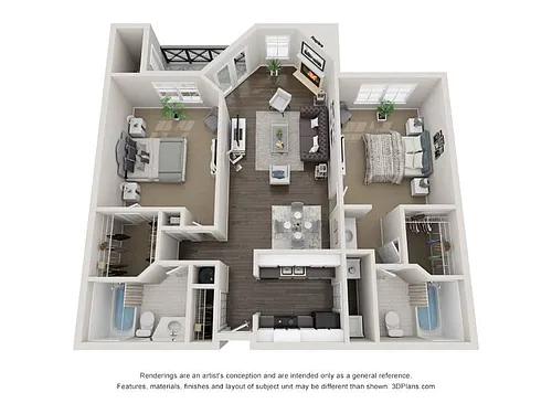 Floor plan Double Oak