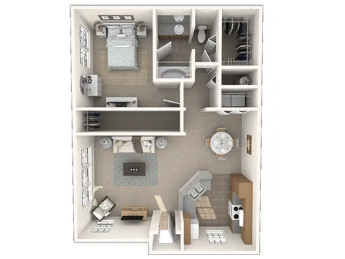 Floor plan St. Croix