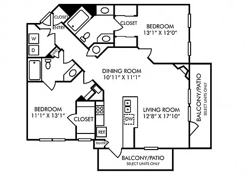 Floor plan B2H