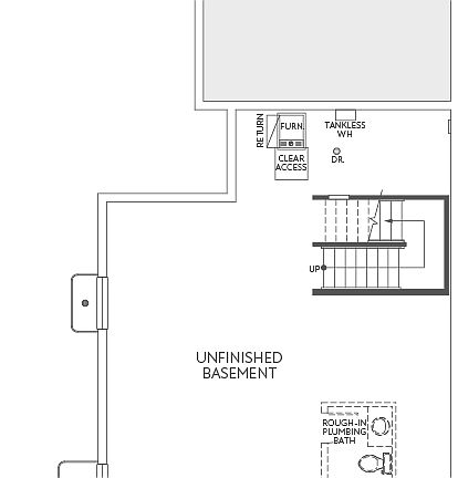 Full Unfinished Basement