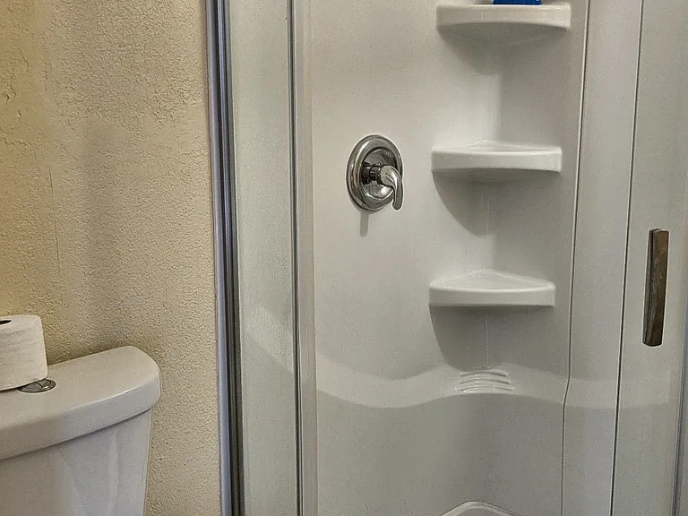 Remodeled shed - full bathroom