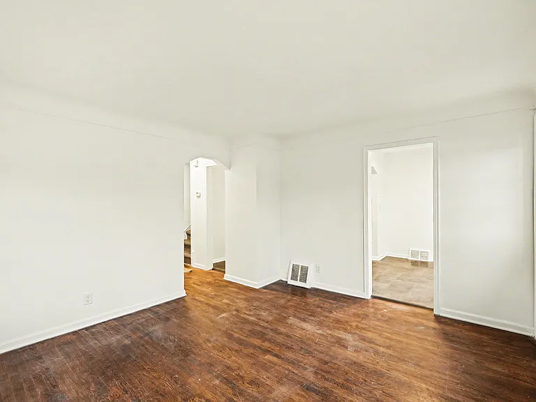 Wood floors throughout