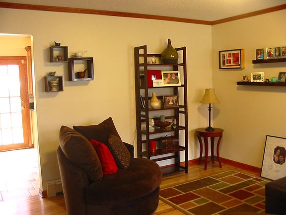 Refinished wood floors