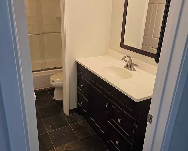 Convenient split bath