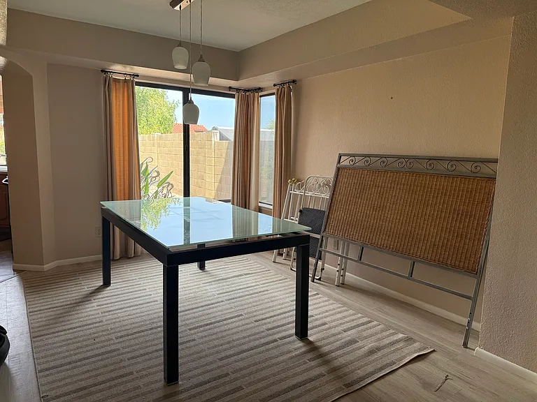Formal dining room, connected to living room