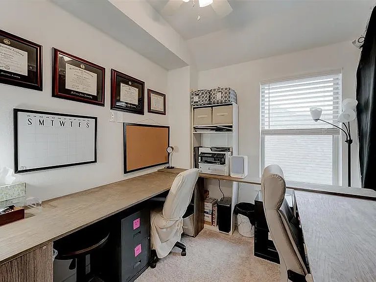 The office area