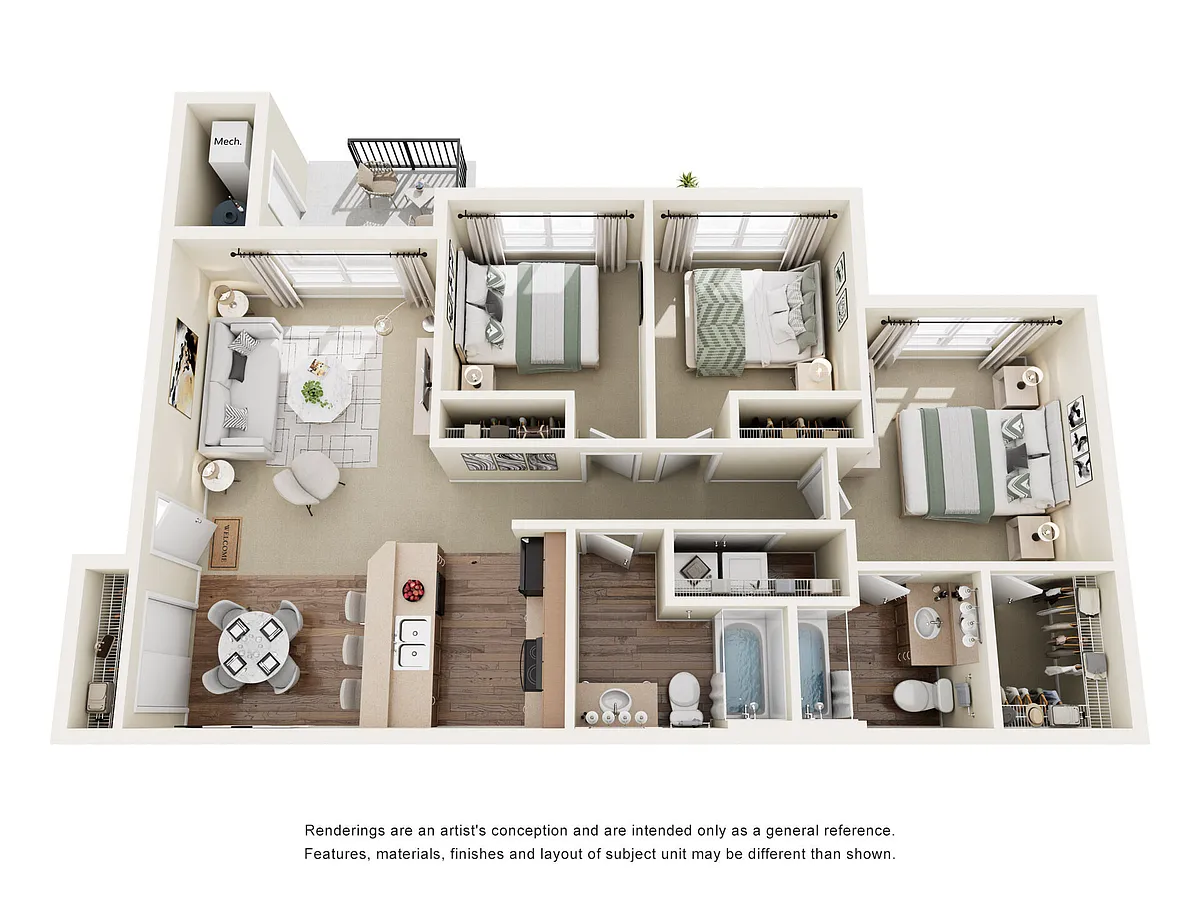 Floor plan Evergreen