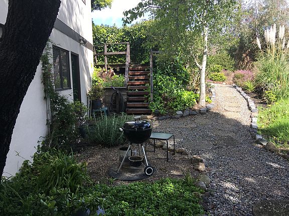 Path to entry door (left)
