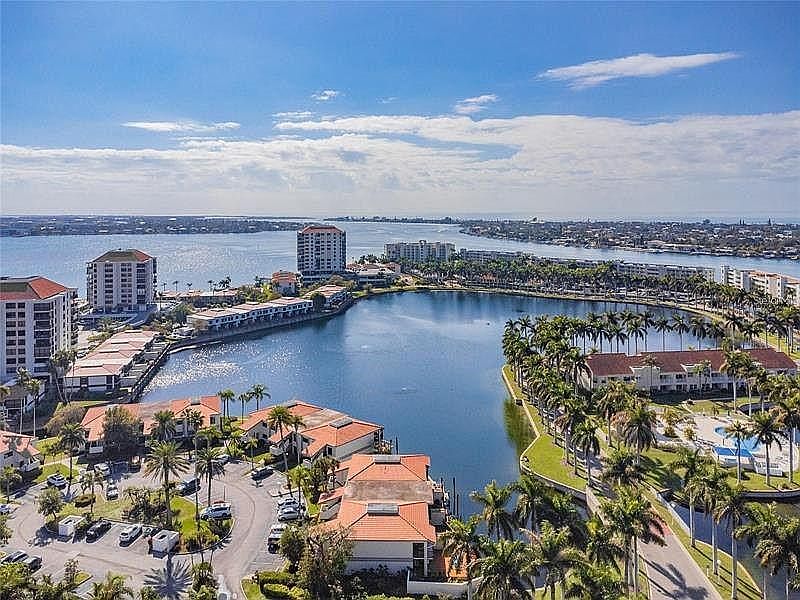 The condo is tucked away in the greater Bahia del Mar community.