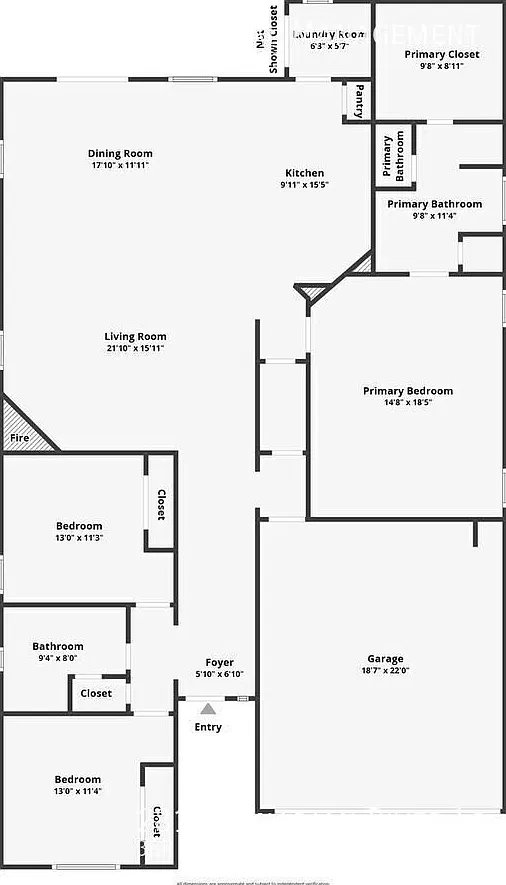 Spacious 3-Bedroom Home in Goodnight Ranch Open Floor Plan & Covered Patio! — Photo 2