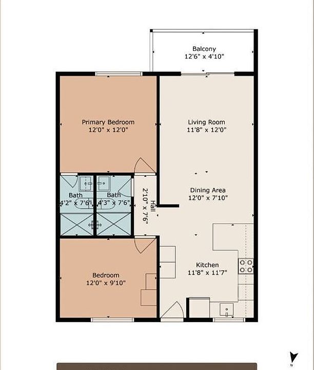 2nd image of 2120 Grant St #6