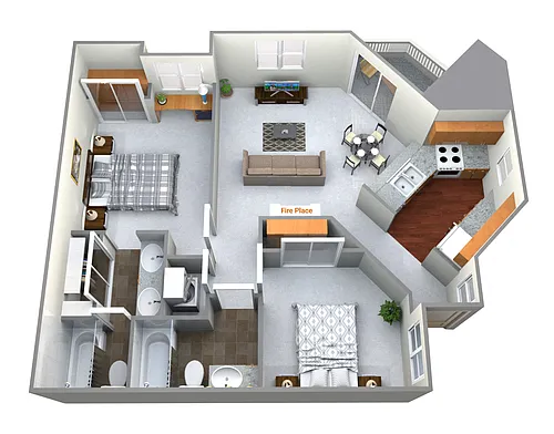 Floor plan DIABLO