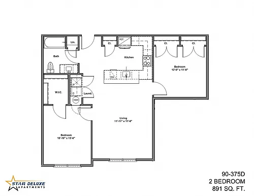Floor plan Affordable Unit 2 Call for Details