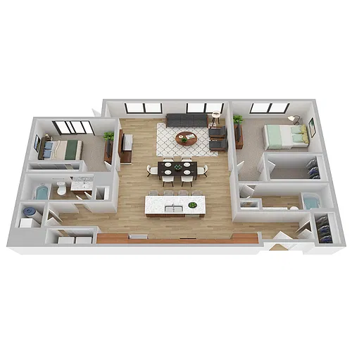 Floor plan EV2SB