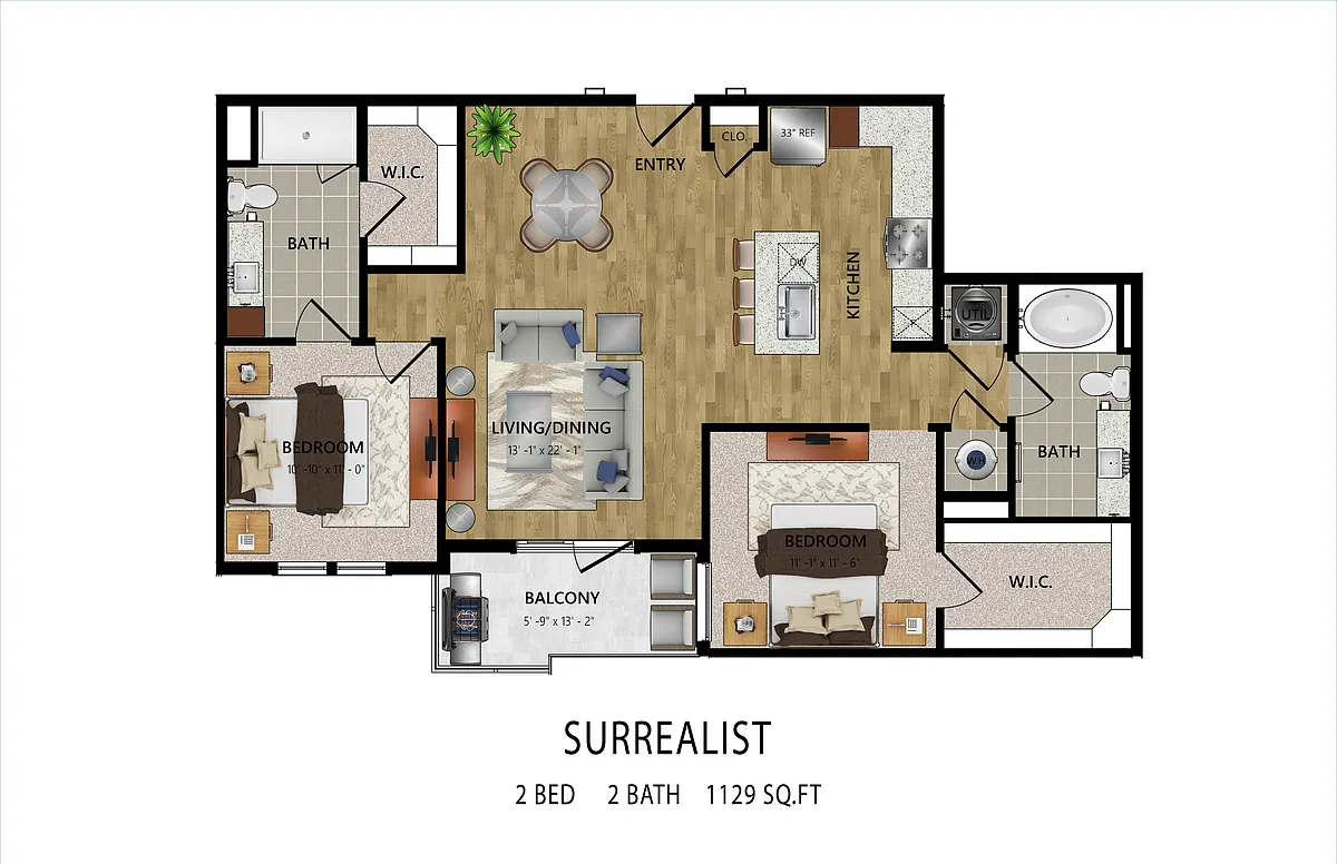 Floor plan Surrealist