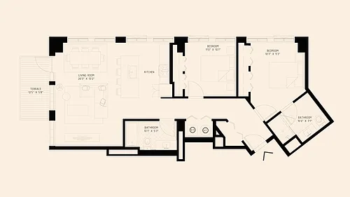 Floor plan B1