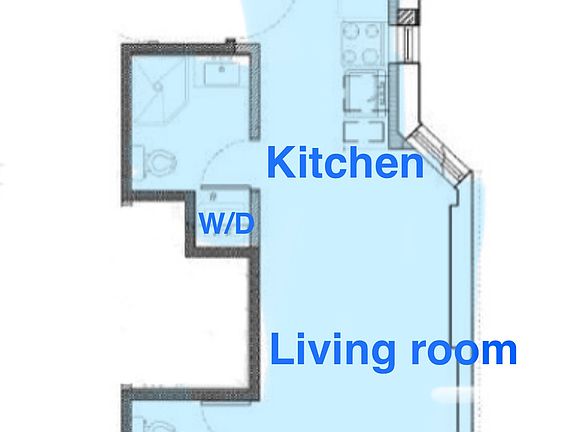 2nd image of 356 W 48th St #1B
