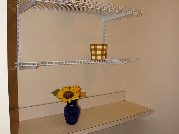 Pantry shelving