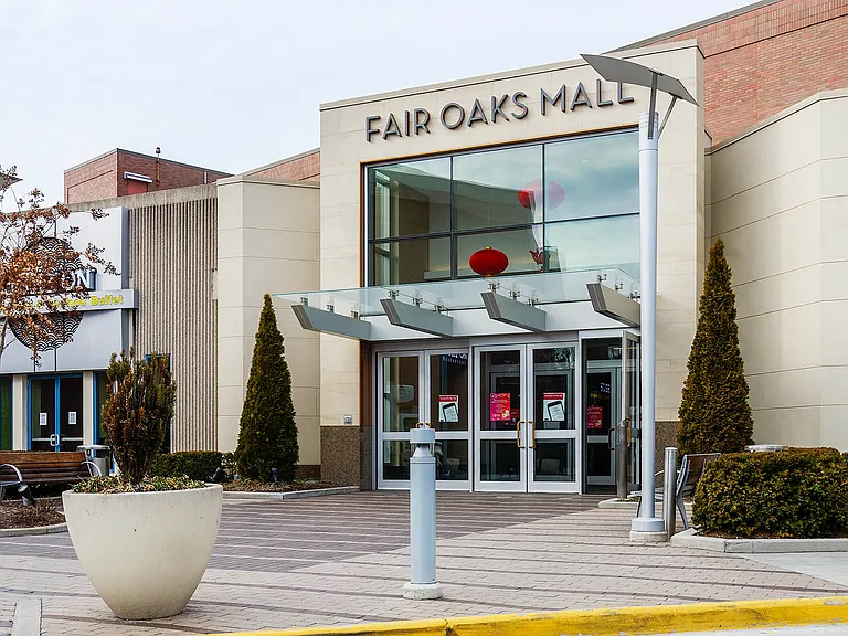 Shop at the nearby Fair Oaks Mall
