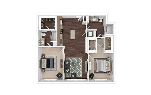 Floor plan De Kooning