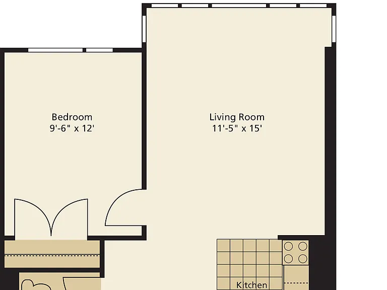 222 E 3rd St #5F — Photo 2