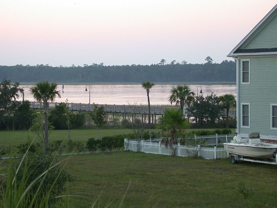 view from upper porch