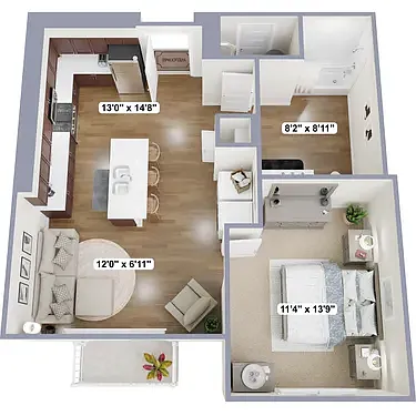 Floor plan Grand A-2 ADA