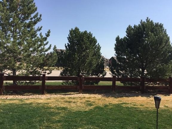 View from back yard