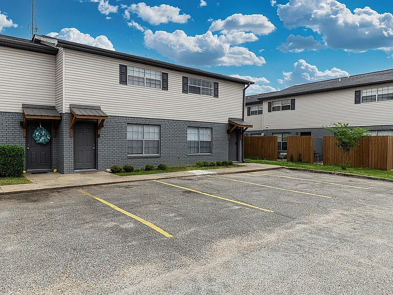 Parking spaces steps from your home!